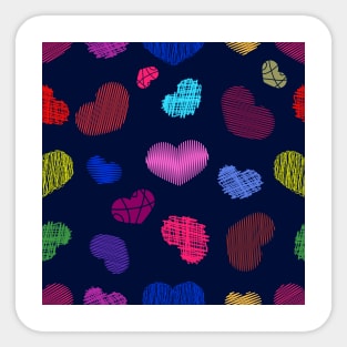 Valentines Day Pattern Sticker